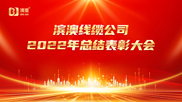 携手并进 · 筑梦前行 | 滨澳线缆公司2022年度总结及表彰大会回顾